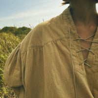Lace Up Blouse (NOWOS)