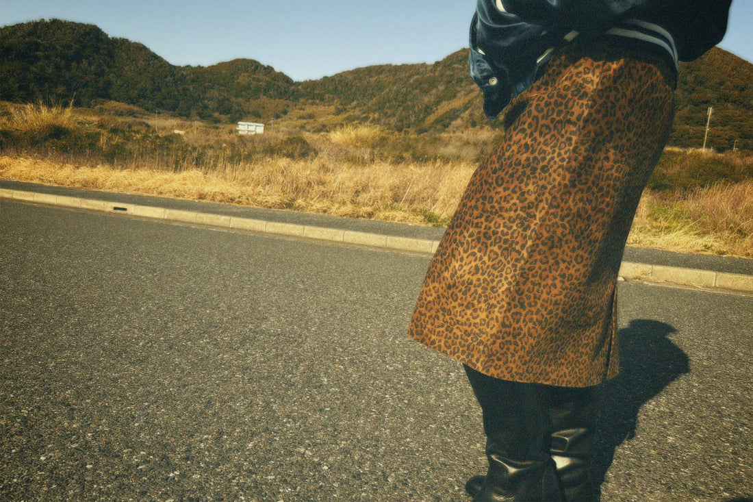 Leather Midi Skirt (NOWOS)