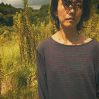 Stripe Long Sleeve Top (NOWOS) ※ご予約アイテム。