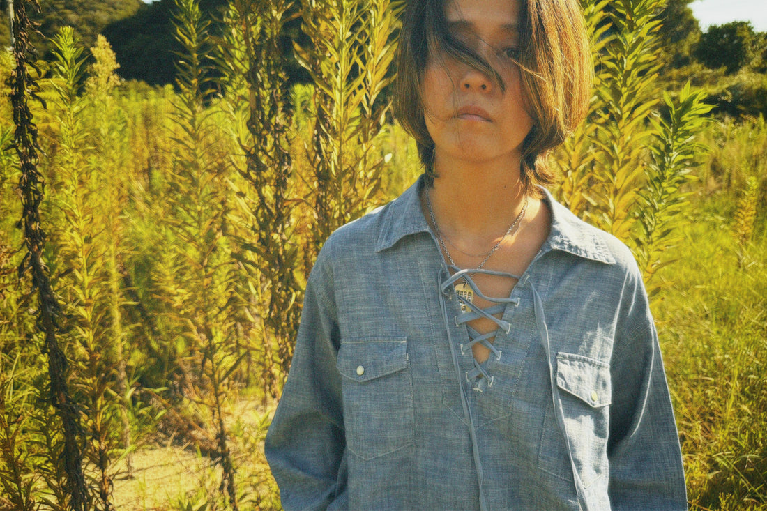 Lace Up Shirt (NOWOS) ※ご予約アイテム。