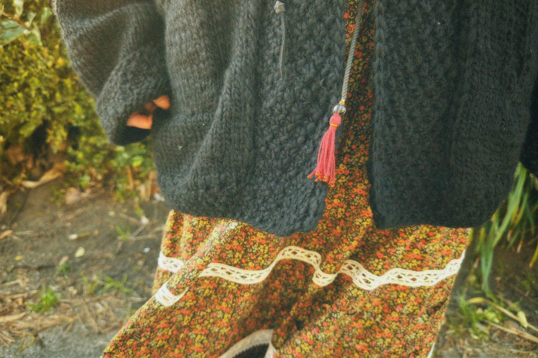 Chunky Knit Gown (NOWOS)