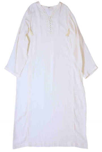 WHITE KAFTAN DRESS (NOWOS)