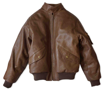 Leather Flight Jacket (noWOS) * Reserved items.