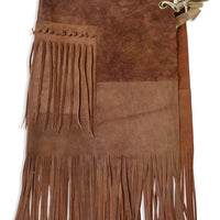 Leather Wrap Skirt (NOWOS)