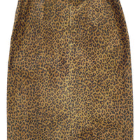 Leather Midi Skirt (NOWOS)