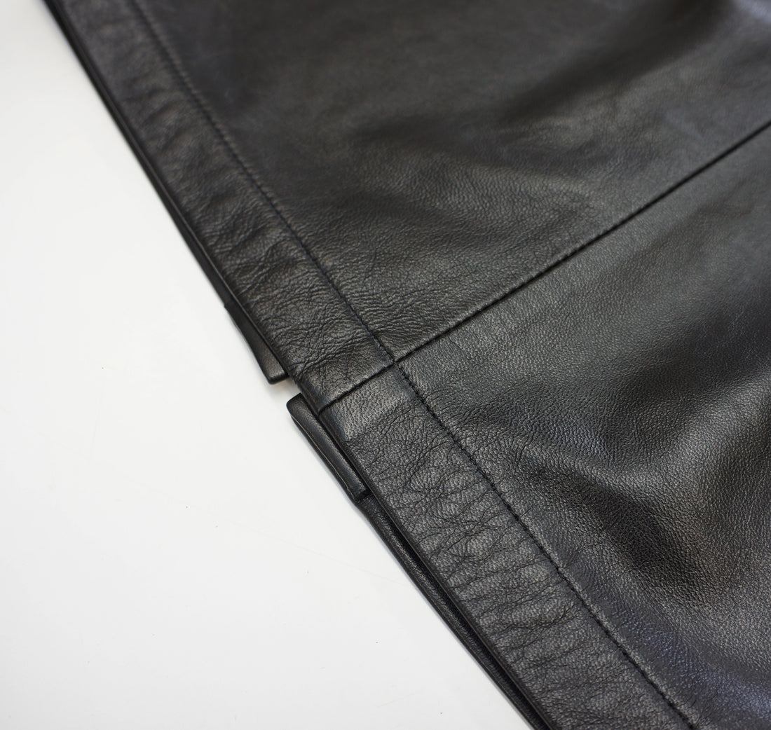 Leather Midi Skirt (NOWOS)