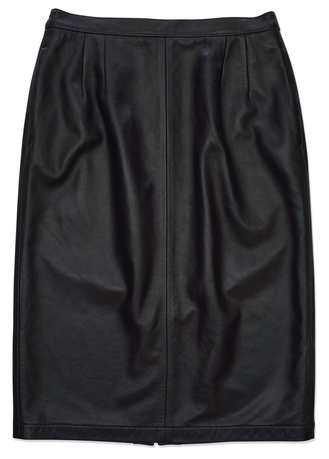 Leather Midi Skirt (NOWOS)