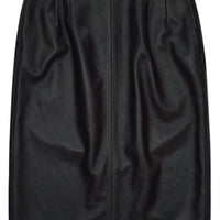 Leather Midi Skirt (NOWOS)
