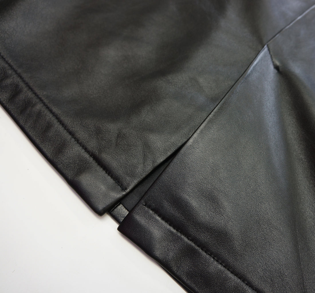 Leather Midi Skirt (NOWOS)
