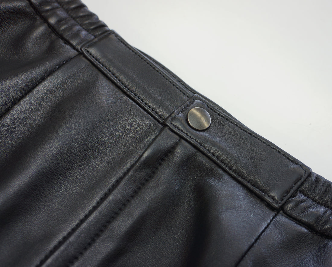 Leather Midi Skirt (NOWOS)
