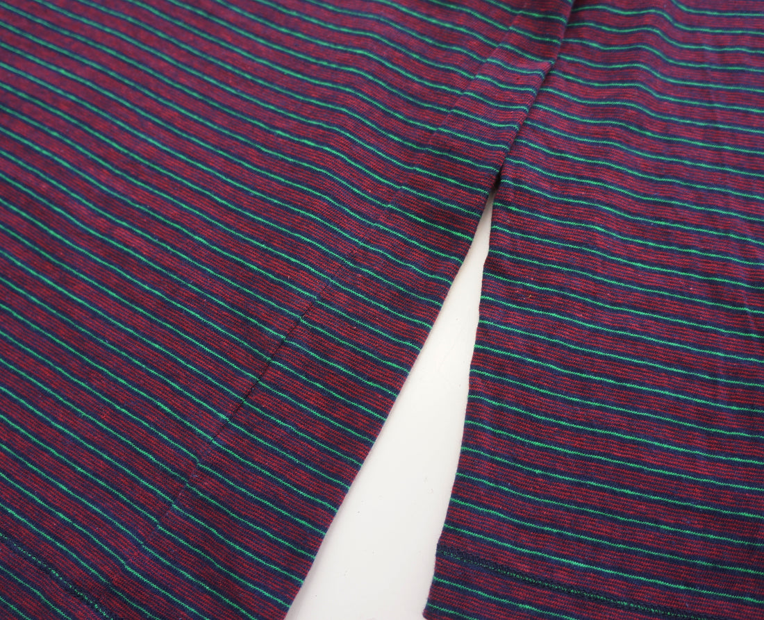 Stripe Long Sleeve Top (NOWOS) ※ご予約アイテム。