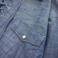 Lace Up Shirt (NOWOS) ※ご予約アイテム。