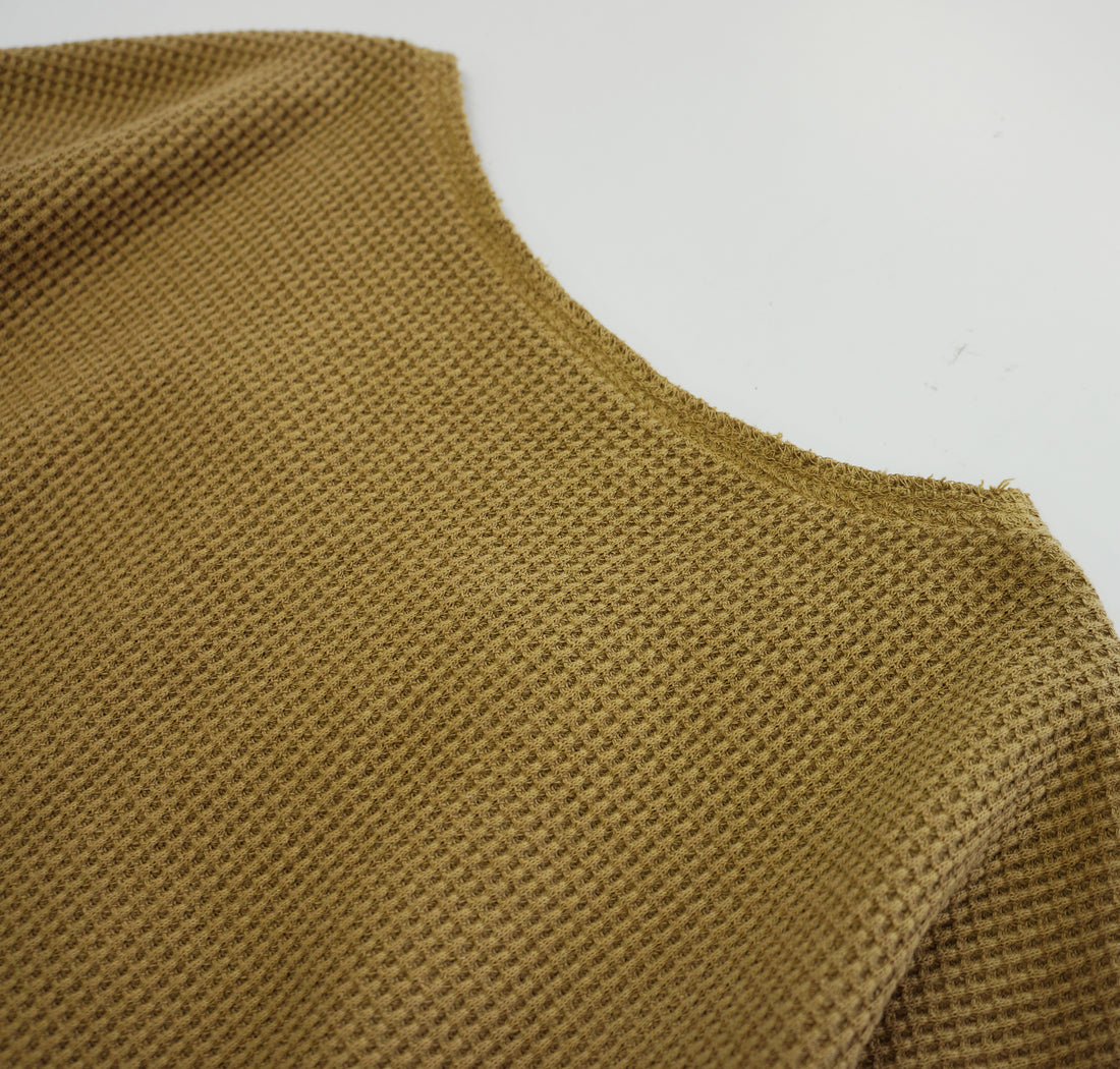 Waffle Lace Up Top (NOWOS) ※ご予約アイテム。