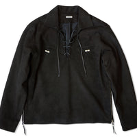 Suede Lace-up Shirt (NOWOS)