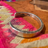 Silver Bangle (TEE NOWOS) *Reservation item.